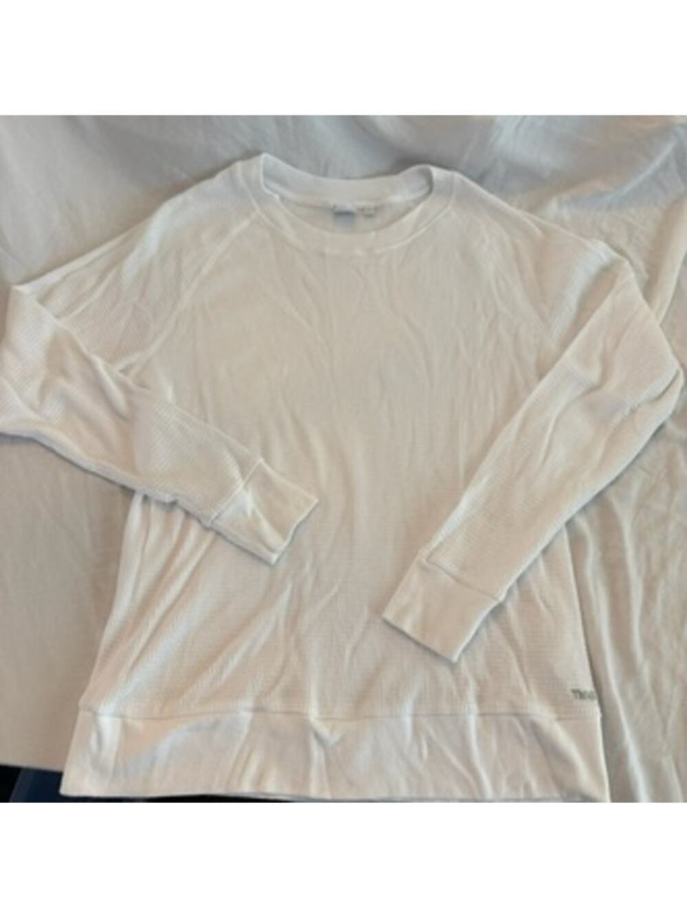 TNA aritzia waffle long sleeve size small